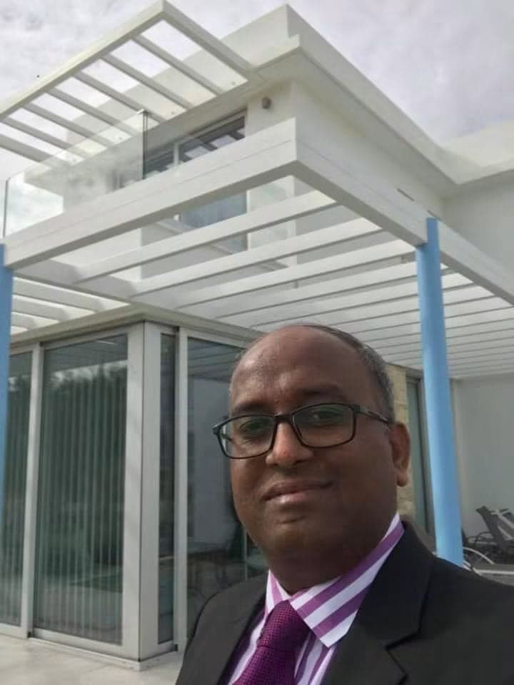 Ghulam Shabbir Babar at Karma Developers properties, Cyprus